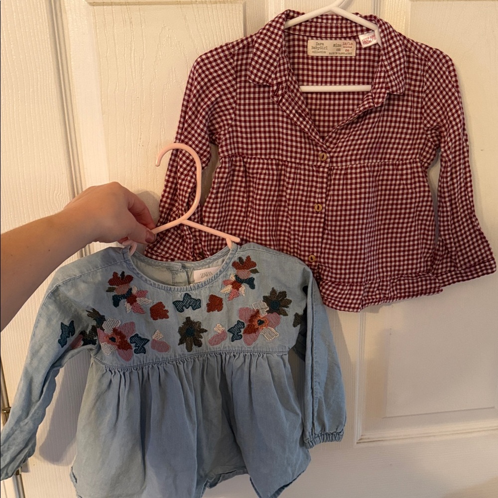 Zara 12/18M Top Bundle